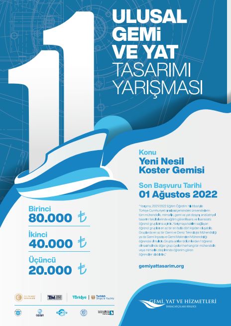 11. ULUSAL GEMİ VE YAT TASARIM YARIŞMASI BAŞLADI